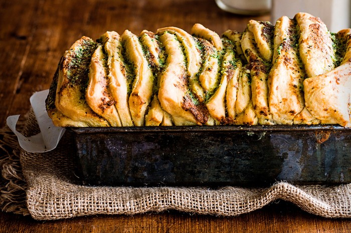 Pull Apart Garlic Bread Recipe