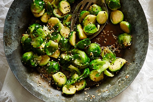 Brussels Sprouts Recipe with Sesame