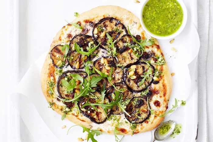 Aubergine Pizza Recipe