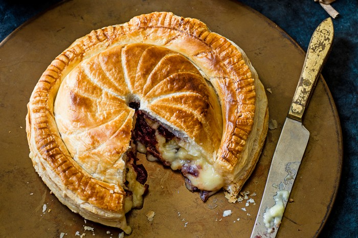 Camembert and Cranberry Pithivier