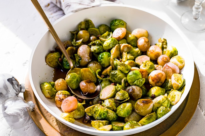Brussels Sprouts Recipe with Shallots