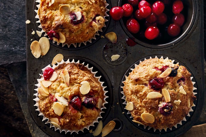 Cranberry And Almond Muffin Recipe