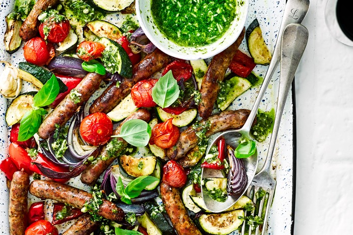 Sausage and Veggie Bake Recipe