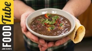 How to make Healthy Black Bean Soup in no time – Jamie Oliver